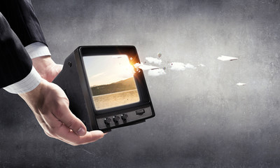 Problem of television addiction . Mixed media