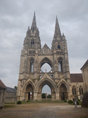 Fototapeta na wymiar Abtei Ruine Architektur Monument Frankreich