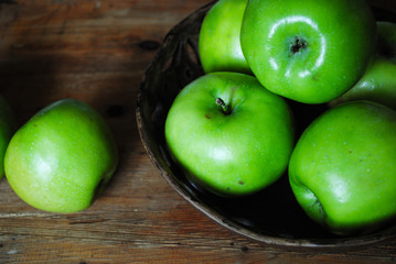Green apples