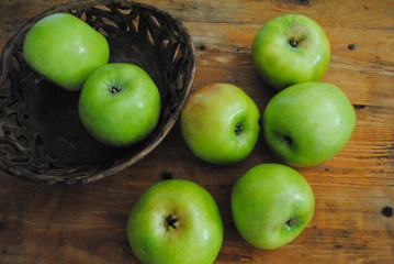 Green apples