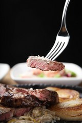 dry aging steak
