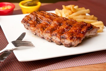 pork rib steak