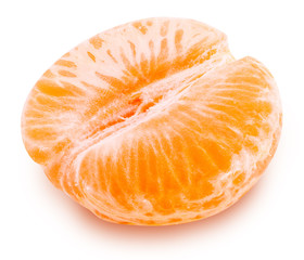 Mandarin fruit Isolated on white background