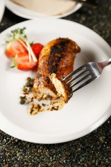 chicken steak