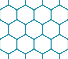 geometric hexagon minimal grid graphic pattern background