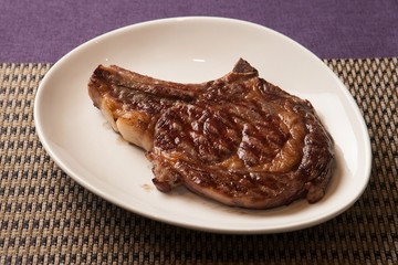 T-bone steak