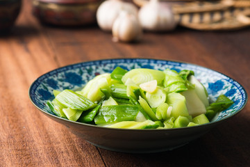 chinese stir fry leek
