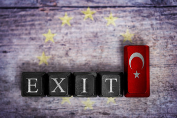 Türkei mit Ausschluss aus der Europäischen Union, Konflikt und Politik