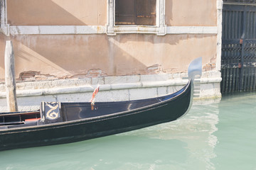 Fototapeta na wymiar Venice gondola channel