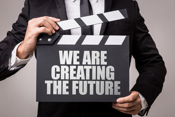 Obraz premium We Are Creating the Future
