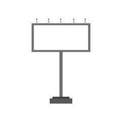 Obraz premium Blank big billboard. Mockup for your advertisement and design