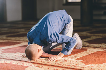 Fototapeta premium Humble Muslim youth