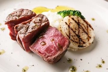  steak of close up 안심스테이크