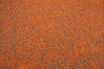orange tent with dirt and scratches (texture background)