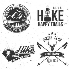 Set of extreme adventure badges.