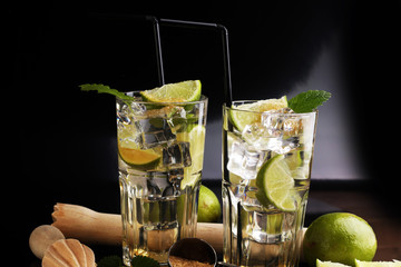 Lemon Fruit Lime Caipirinha of Brazil