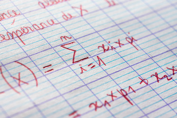 formules mathématiques