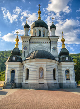 Orthodox church nearby Foros Crimea Russia