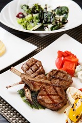lamb rib steak