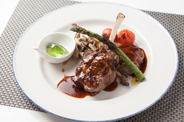 lamb rib steak
