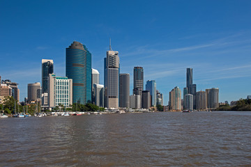 Fototapeta na wymiar Brisbane Skyline