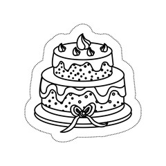 sweet cake icon