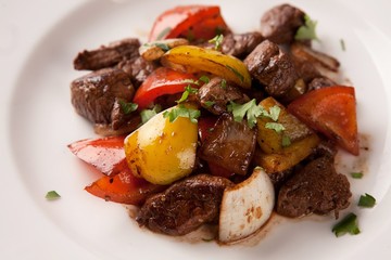 chop steak