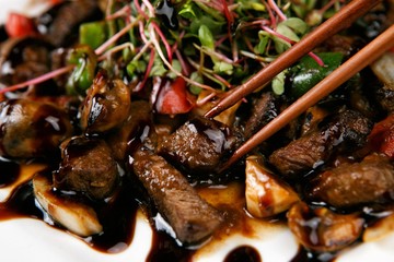 chop steak