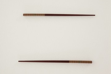 Pair of patterned chopsticks