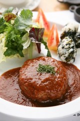 hamburger steak