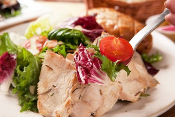 chicken breast salad