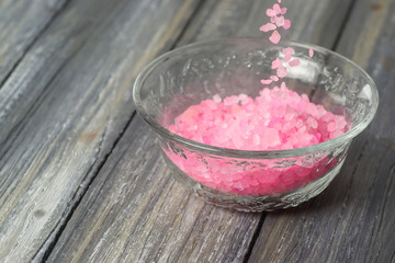 sea salt closeup