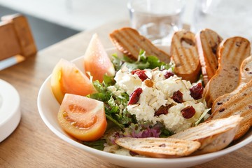 breakfast ricotta cheese salad 