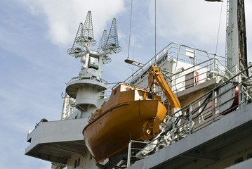 Lifeboat on Board the ship "Cosmonaut Viktor Patsaev"