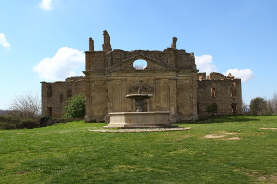 Monterano's church