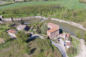 Channel Master della Chiana, in Arezzo countryside, Tuscany - Italy