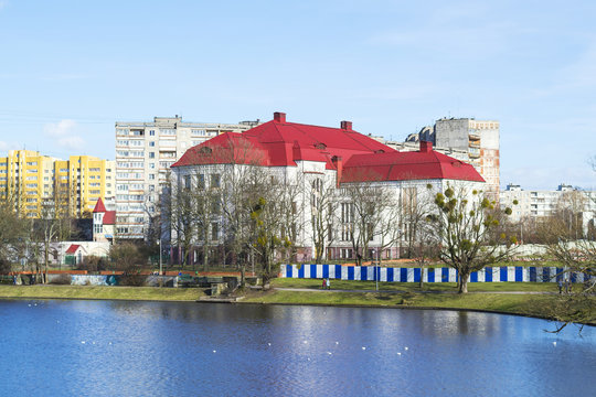 Museum on the Lower lake of Kaliningrad