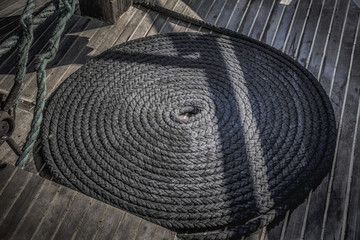 close up of a rope