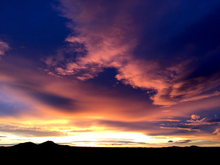 Fototapeta na wymiar Desert Sky