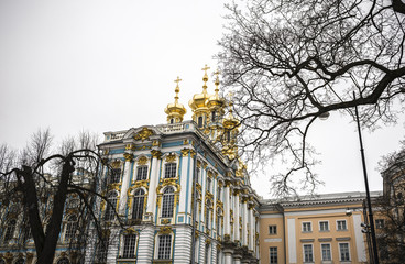 Catherine Palace in Tsarskoye Selo, St. Petersburg