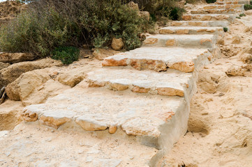 stone steps