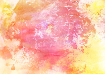 Abstract colorful creative watercolor background.