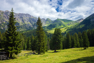 Amazing Dolomite Mountains