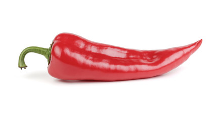 Sweet red pepper isolated