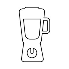blender kitchen appliance icon vector illustration design