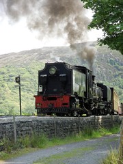 Fototapeta na wymiar Beddgelert Highland Railway , steam train
