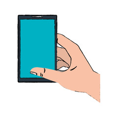 smartphone device isolated icon