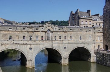 rues de Bath au Royaume-uni