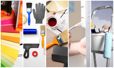 Collage for decorator theme