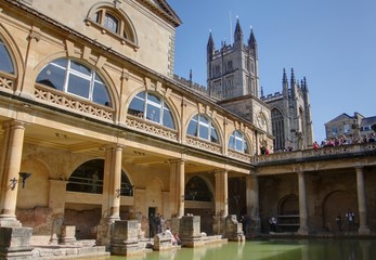 Rues, places et monuments de la ville de Bath